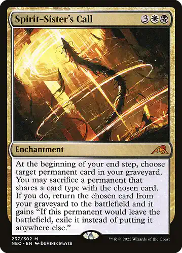 Spirit-Sister's Call - neo Spoiler