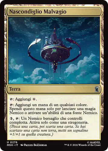 Villainous Hideout - msh Spoiler