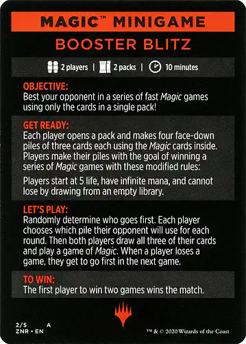 Booster Blitz - znr Spoiler