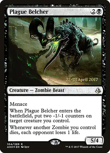 Plague Belcher - akh Spoiler