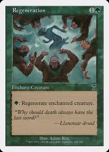 Regeneration - 7ed Spoiler