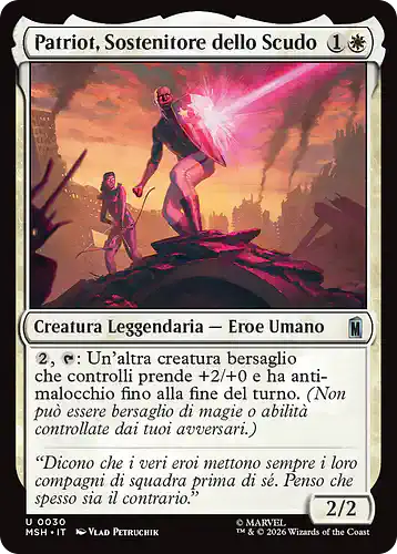 Patriot, Shield Wielder - msh Spoiler