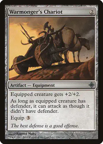 Warmonger's Chariot - roe Spoiler