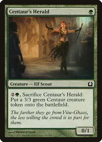 Centaur's Herald - rtr Spoiler