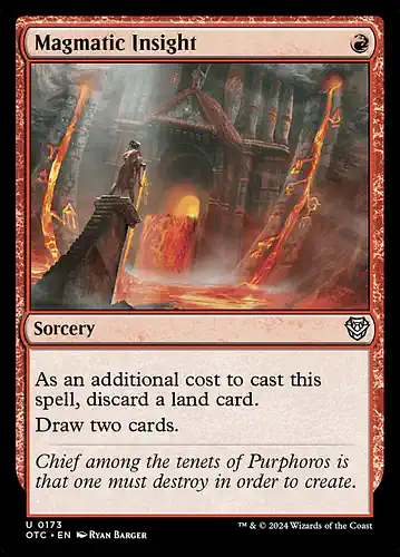 Magmatic Insight - otc Spoiler