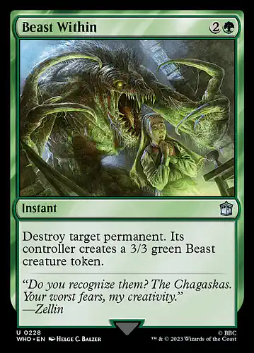 Beast Within - who Spoiler
