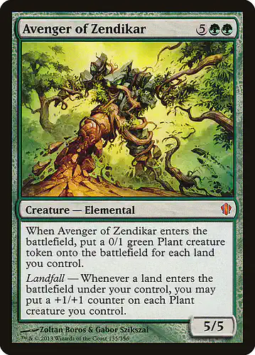 Avenger of Zendikar - c13 Spoiler