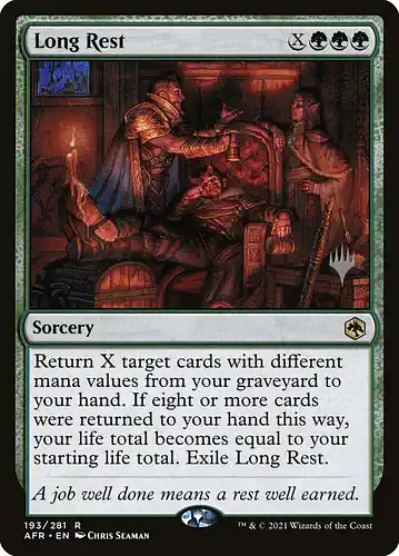 Long Rest - afr Spoiler