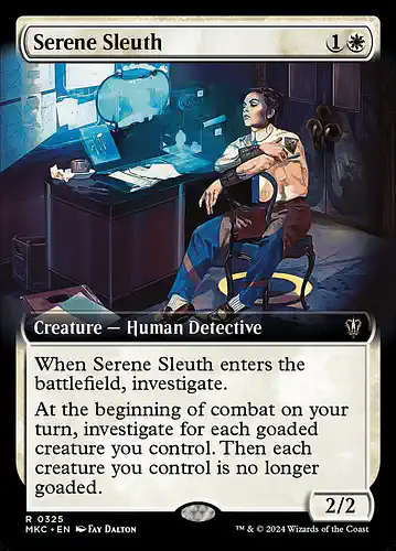 Serene Sleuth - mkc Spoiler