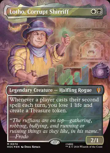 Lotho, Corrupt Shirriff - hoc Spoiler
