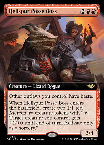Hellspur Posse Boss - otj Spoiler