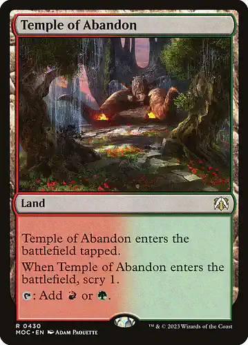 Temple of Abandon - moc Spoiler
