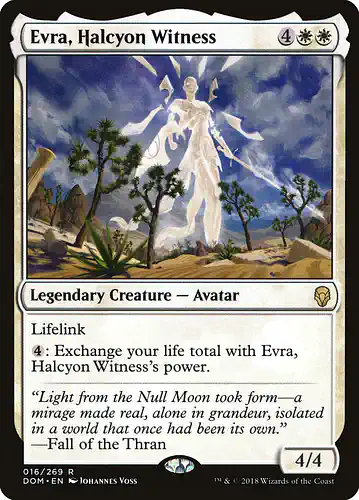 Evra, Halcyon Witness - dom Spoiler