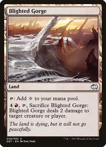 Blighted Gorge - ddt Spoiler