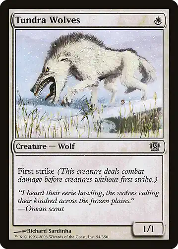 Tundra Wolves - 8ed Spoiler