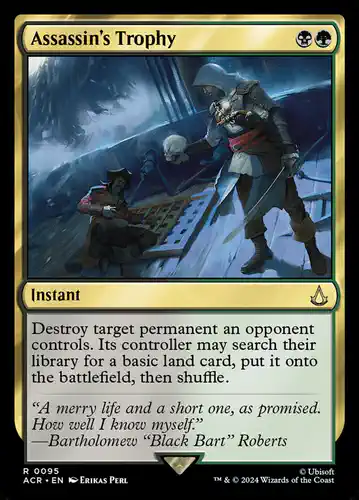 Assassin's Trophy - acr Spoiler