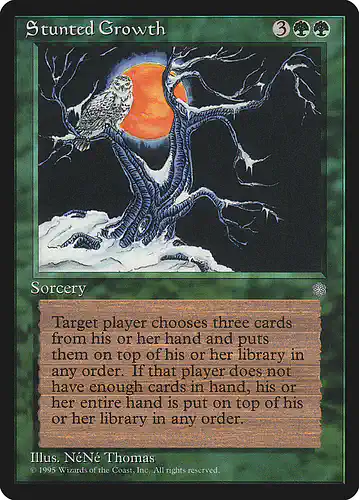 Stunted Growth - ice Spoiler