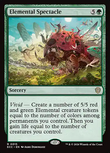 Elemental Spectacle - ecc Spoiler
