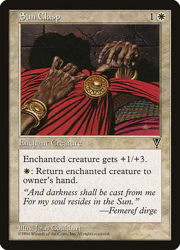 Sun Clasp - vis Spoiler