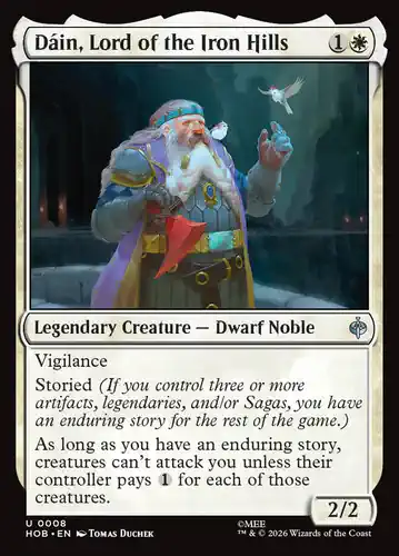 Dáin, Lord of the Iron Hills - hob Spoiler
