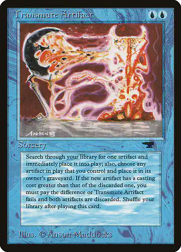 Transmute Artifact - atq Spoiler
