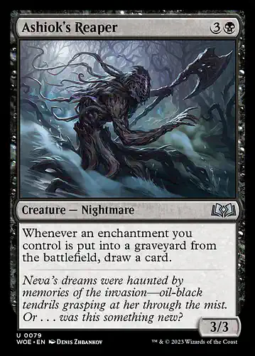 Ashiok's Reaper - woe Spoiler