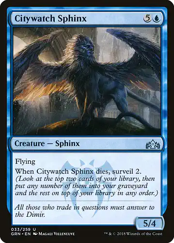 Citywatch Sphinx - grn Spoiler