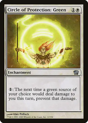 Circle of Protection: Green - 8ed Spoiler