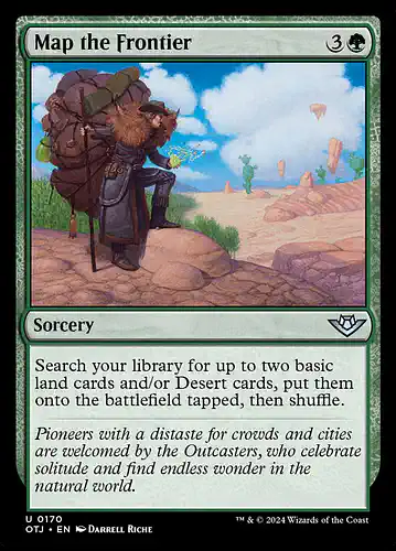 Map the Frontier - otj Spoiler