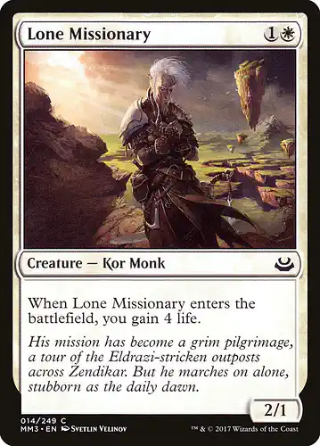 Lone Missionary - mm3 Spoiler