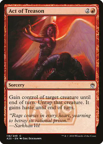 Act of Treason - a25 Spoiler