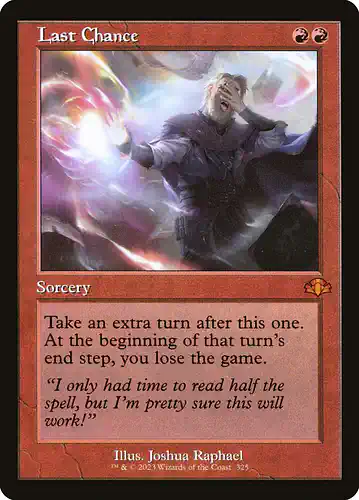 Last Chance - dmr Spoiler