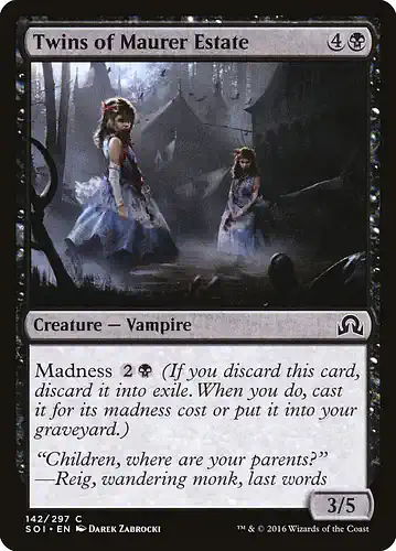 Twins of Maurer Estate - soi Spoiler