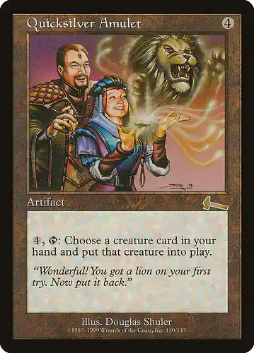 Quicksilver Amulet - ulg Spoiler