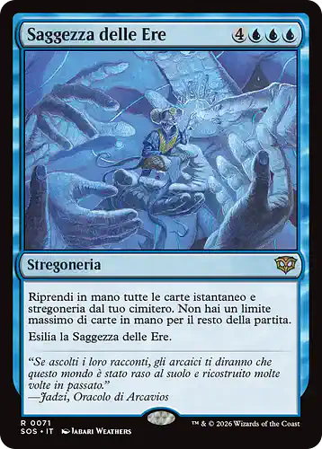Wisdom of Ages - sos Spoiler