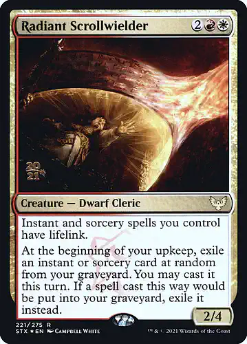 Radiant Scrollwielder - stx Spoiler