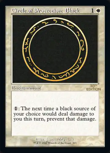 Circle of Protection: Black - 30a Spoiler