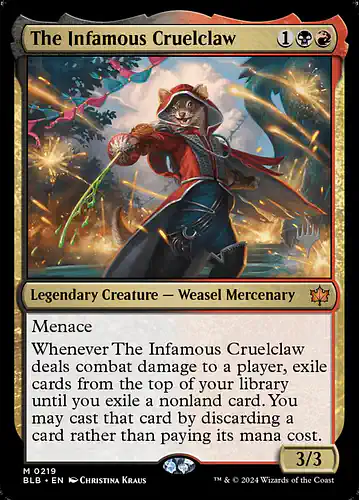 The Infamous Cruelclaw - blb Spoiler