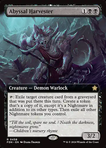 Abyssal Harvester - fdn Spoiler