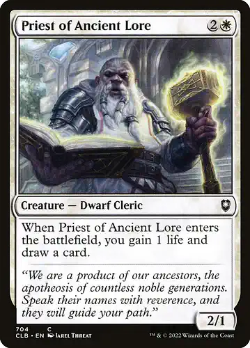 Priest of Ancient Lore - clb Spoiler