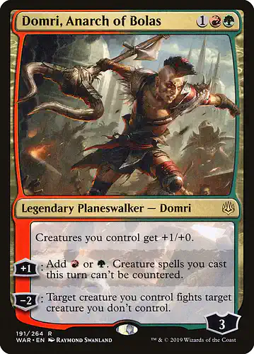 Domri, Anarch of Bolas - war Spoiler