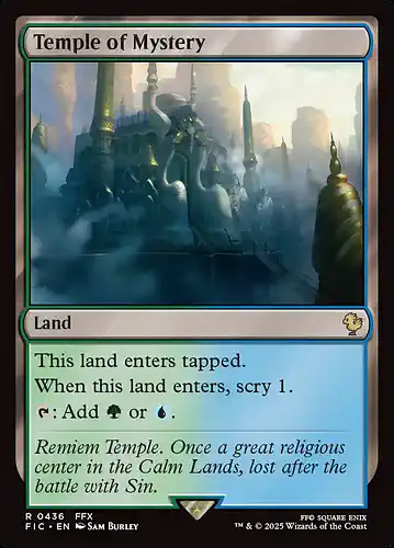 Temple of Mystery - fic Spoiler