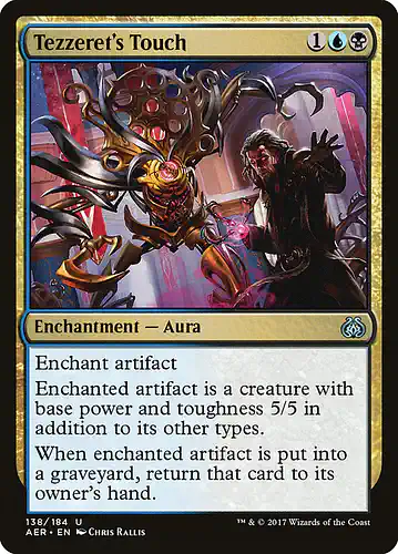 Tezzeret's Touch - aer Spoiler