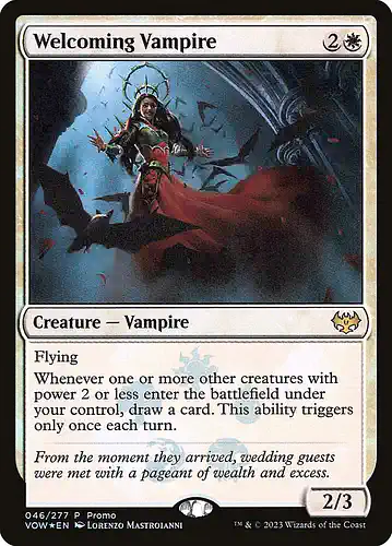 Welcoming Vampire - vow Spoiler