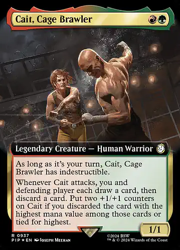 Cait, Cage Brawler - pip Spoiler