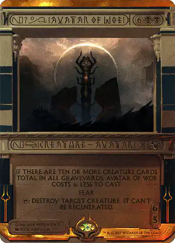 Avatar of Woe - mp2 Spoiler