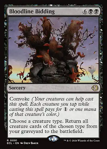Bloodline Bidding - ecl Spoiler