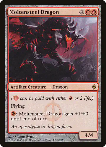 Moltensteel Dragon - nph Spoiler