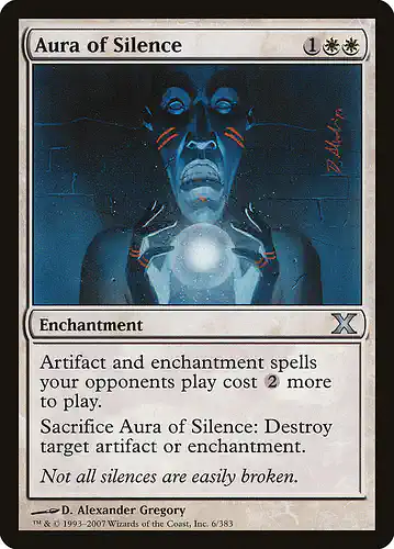 Aura of Silence - 10e Spoiler