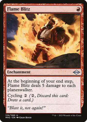 Flame Blitz - mh2 Spoiler